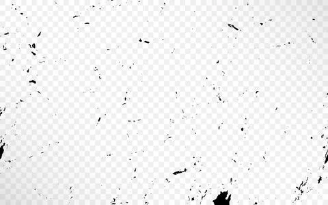 Grunge transparent background. Distressed surface with scratches and spots Stock-Illustration