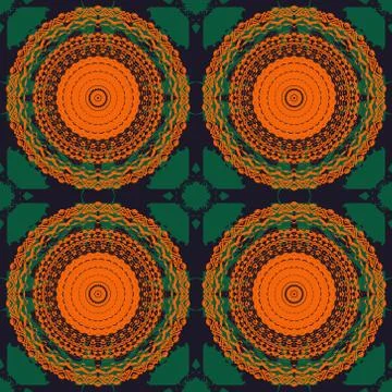 Grunge tribal, native like seamless pattern Stockillustratie