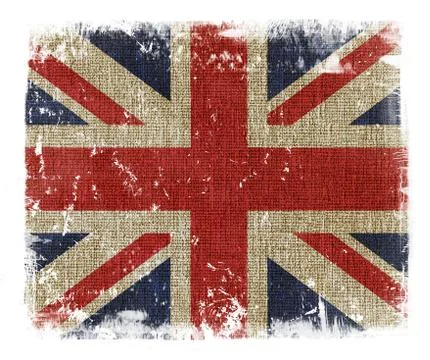 Grunge union jack Stock Illustration