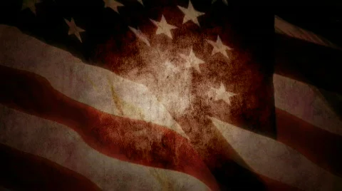 Grunge US Flag Vidéo 662753