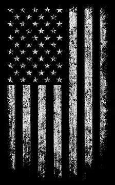 GRUNGE USA FLAG VECTOR Stock Illustration