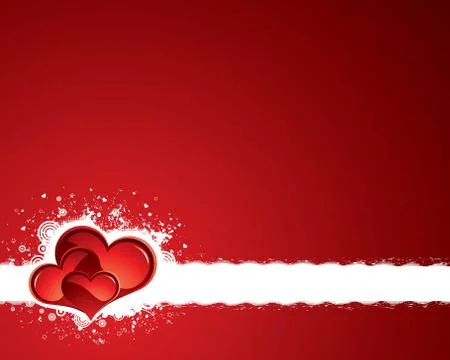 Grunge valentine bacground Stock Photos