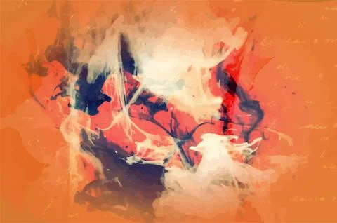Grunge Vector Background Art Style Editable Vintage Style Retro Distressed Stock Illustration