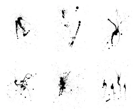 Grunge vector background set 스톡 일러스트