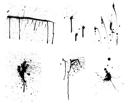 Grunge vector background set Stock Illustration