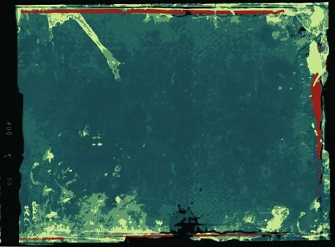 Grunge vector frame Stock Illustration