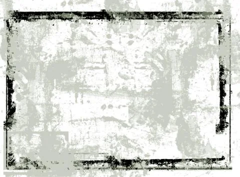 Grunge vector frame Illustrazione stock