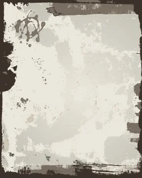 Grunge vector frame Stock Illustration