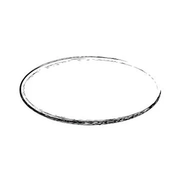 Grunge vector frame oval shape Stockillustratie