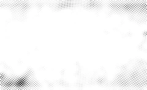 Grunge vector Halftone Dot Pattern with grunge Metallic Perforated Texture Stock Illustration
