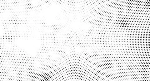 Grunge vector Halftone Dot Pattern with grunge Metallic Perforated Texture Stock Illustration