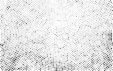 Grunge vector Halftone Dot Pattern with grunge Metallic Perforated Texture Stock Illustration
