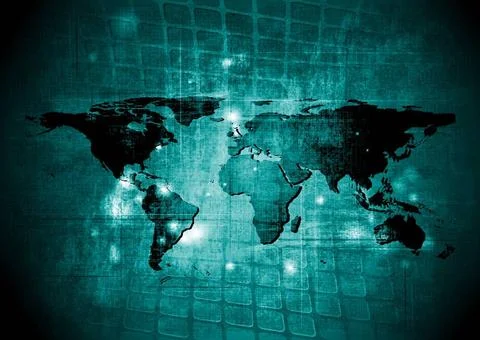 Grunge vector map background Grunge vector map background Copyright: xZoon... Stock Photos