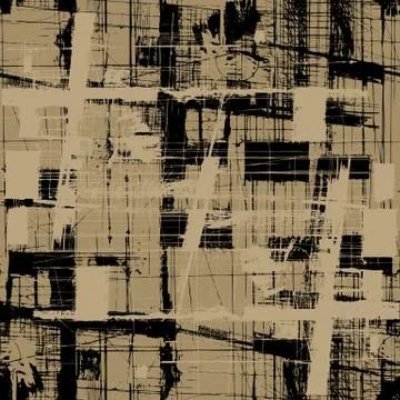 Grunge vector seamless texture background 库存插图