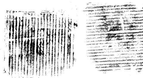 Grunge vector texture overlay set for a distressed effect Illustrazione stock