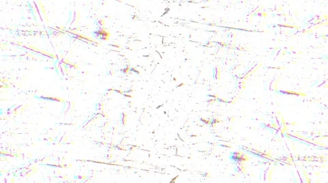 Grunge VFX Glitch Overlay Effect on White Background 4K Stock Footage 306755178