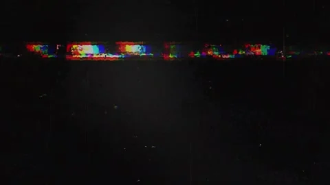 Grunge VHS video with grain texture overlay, television effect, old tv screen Stock Footage 255817766