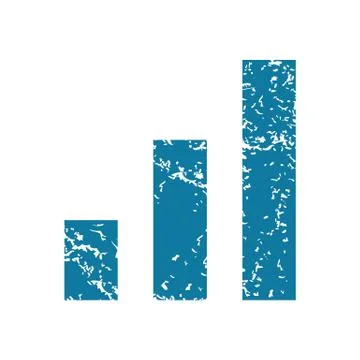 Grunge volume scale icon Stock Illustration