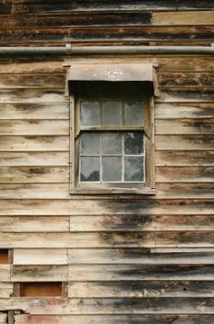 Grunge wall and window Foto stock