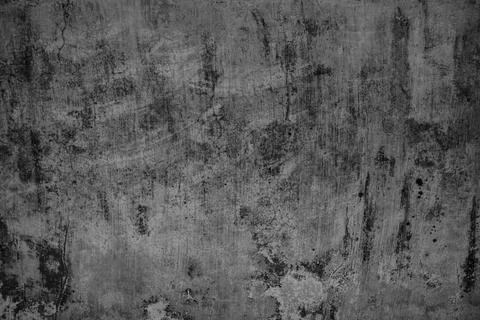 Grunge wall for pattern and background. Textured dirty rough cement concrete  Stock Photos