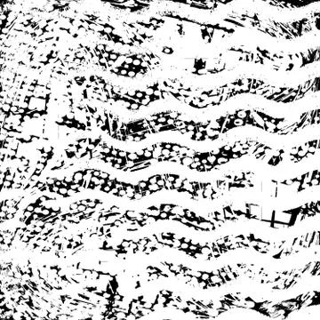 Grunge Wavy Background Stock Illustration