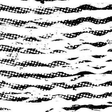 Grunge Wavy Background 스톡 일러스트