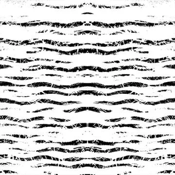 Grunge Wavy Background Stock Illustration
