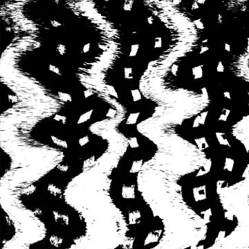 Grunge Wavy Background Stock Illustration