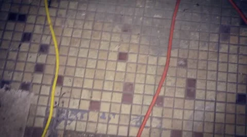 Grunge Wires on floor HD DJ Rave Видео 10794853