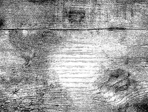 Grunge wood texture vector overlay for distressed backgrounds Stock Illustration
