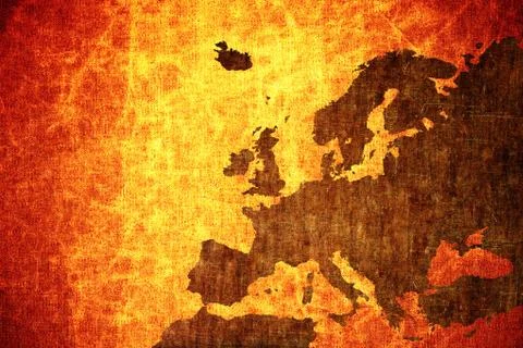 Grunge world map Stock Photos