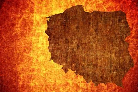 Grunge world map Stock Photos