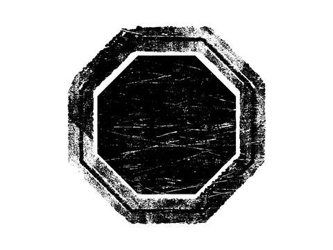 Grunge worn paper effect. Overlay texture stamps with old paper. Stock Illustration