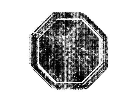 Grunge worn paper effect. Overlay texture stamps with old paper. Stock Illustration