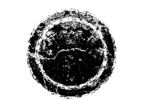 Grunge worn paper effect. Overlay texture stamps with old paper. Stock Illustration