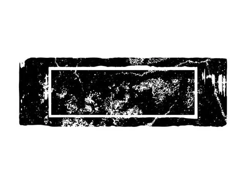 Grunge worn paper effect. Overlay texture stamps with old paper. Illustrazione stock