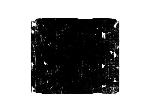 Grunge worn paper effect. Overlay texture stamps with old paper. Stock Illustration