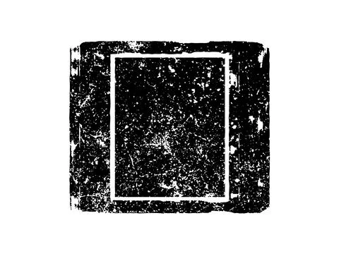 Grunge worn paper effect. Overlay texture stamps with old paper. Stock Illustration