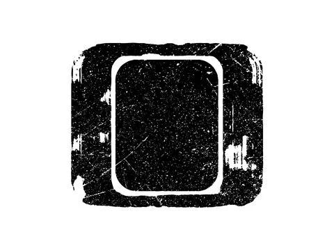 Grunge worn paper effect. Overlay texture stamps with old paper. Stock Illustration