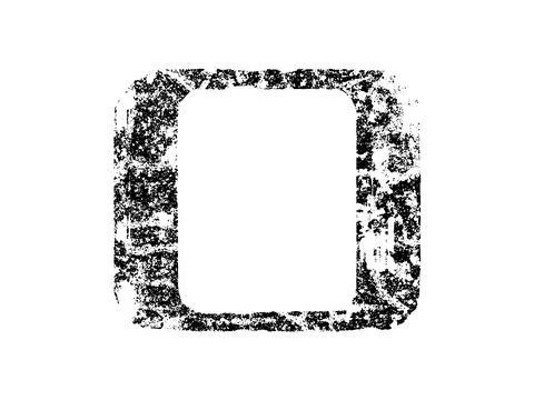 Grunge worn paper effect. Overlay texture stamps with old paper. Stock Illustration