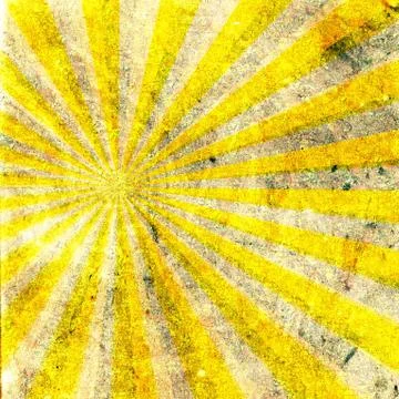 Grunge yellow background Stock Illustration