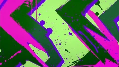 Grunge Zap Motion Texture Comic Pop Art Animation Loop Stock Footage 315160490