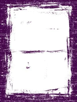 Grunged border 5 Illustrazione stock