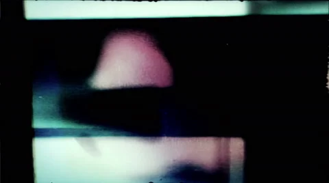 Grungy abstract forms flicker and pulse - Grunge 1012 HD, 4K Stock Footage 54073408