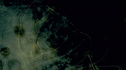 Grungy abstract forms flicker and pulse - Grunge 1014 HD, 4K Stock Footage 54413722