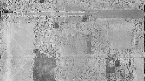 Grungy Abstract Texture With Digital Glitches Creating Distorted Patterns I.. Stock Footage 309601253