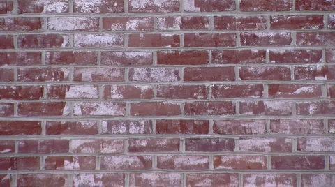 Grungy Brick Wall (medium shot) Stock-Footage 1044543