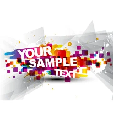 Grungy design Stock Illustration