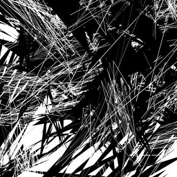 Grungy, edgy texture with random elements - Abstract illustration 스톡 일러스트