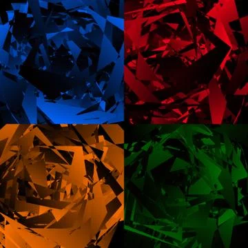 Grungy, edgy texture with random elements - Abstract illustration 스톡 일러스트